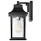 Nuvo Stillwell Outdoor Small Wall Lantern 1 Light Matte Black Finish 60/5959 - alternate 2